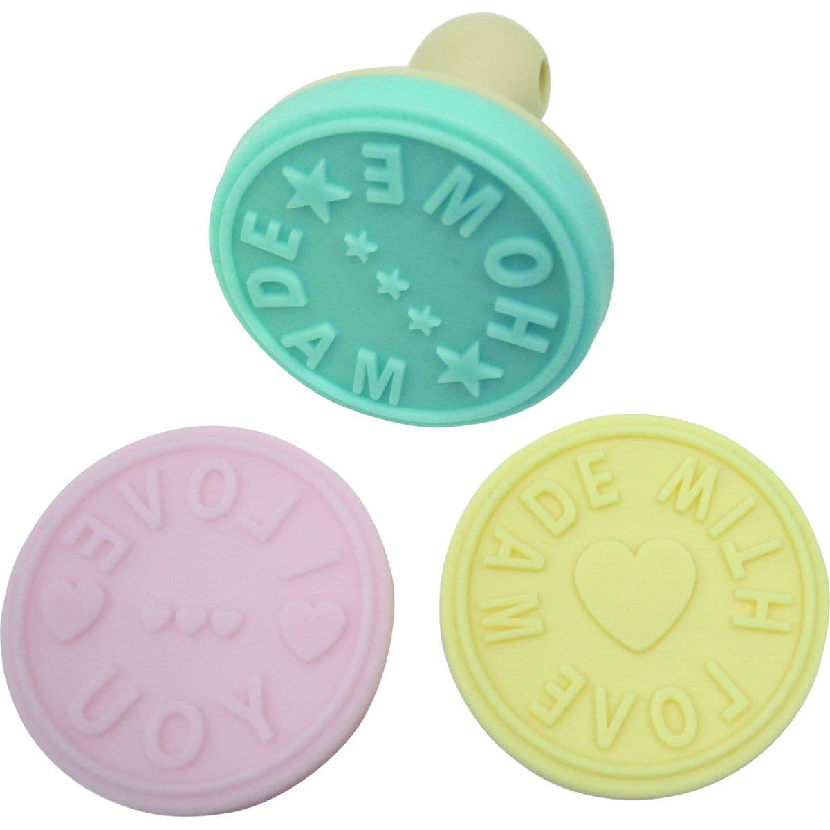 Set of 3 Pastry Stamps for Biscuits - Zenker