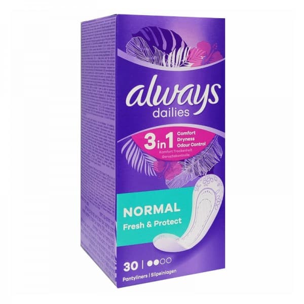 Napkins Dailies Fresh & Protect Normal