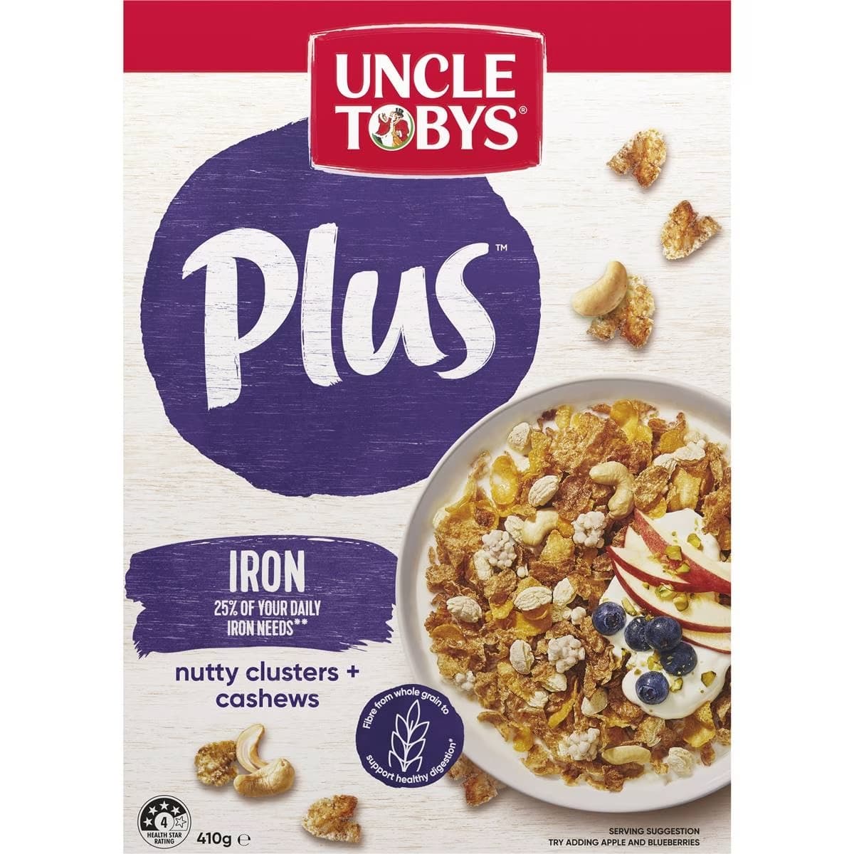 Plus Iron Nutty Clusters & Cashews 1