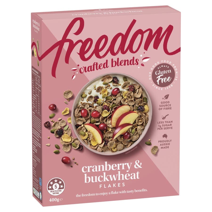 Gluten Free Crafted Blends Cranberry & Buckwheat Flakes