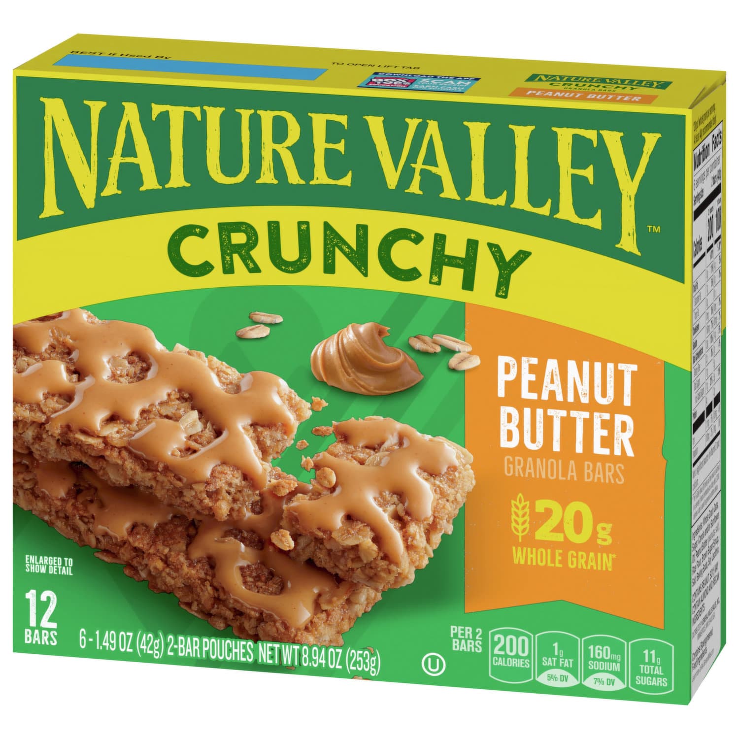 Crunchy Peanut Butter Granola Bars