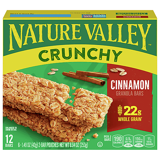 Crunchy Cinnamon  Granola Bars