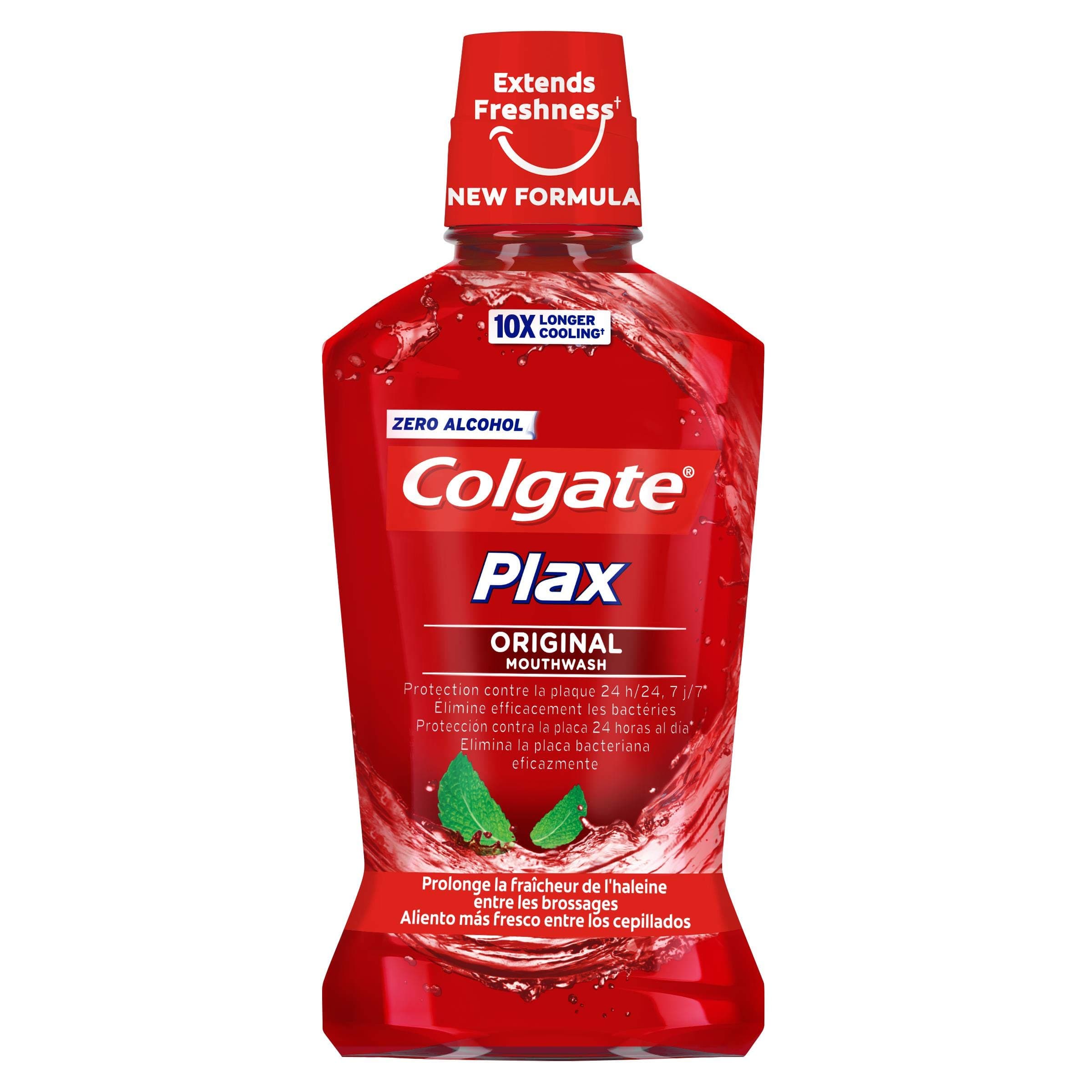 Plax Original Mouthwash Zero Alcohol - Colgate