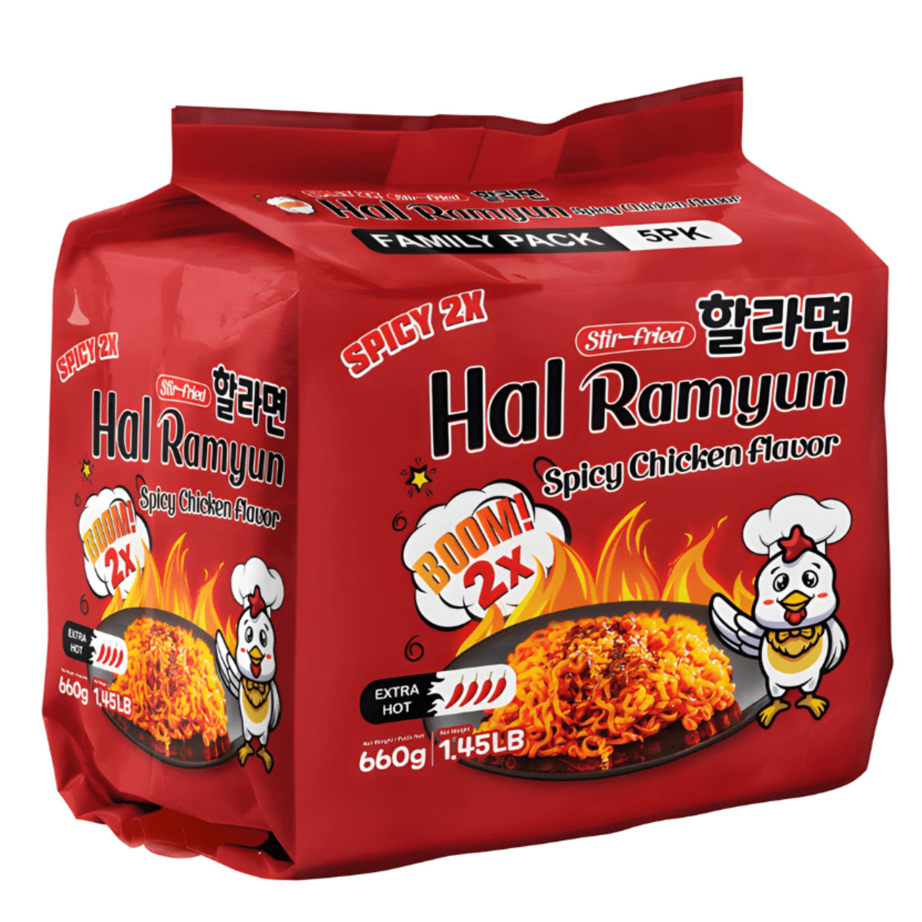 Spicy 2x Chicken Flavor - Hal Ramyun