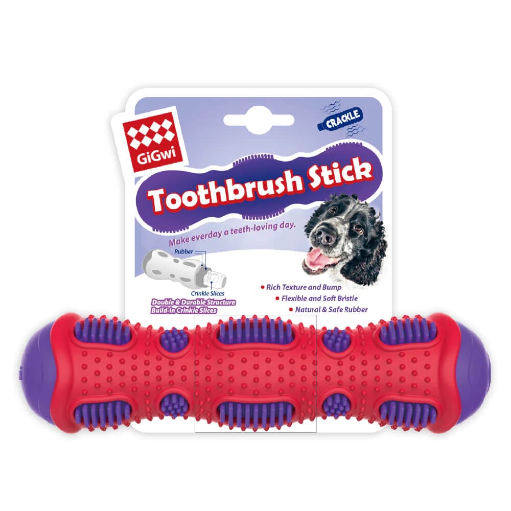 Toothbrush Stick Dental Chew With Crackle 1
