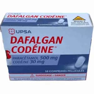 Paracetamol 500Mg + Codeine 30Mg Tablets - Dafalgan Codeine - Ucare Pharmacy