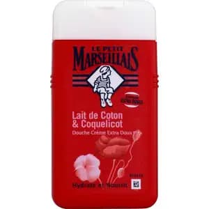 Coton Milk and Poppy Shower Gel - Le Petit Marseillais