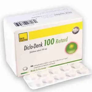 Diclofenac Sodium 100mg Retardant Tablets -  Diclo-Denk - Ucare Pharmacy