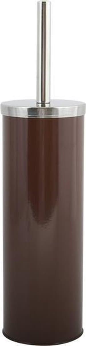 Dark Brown Toilet Brush Set