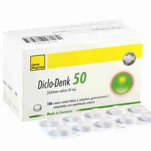 Diclofenac Sodium 50mg  -  Diclo-Denk - Ucare Pharmacy