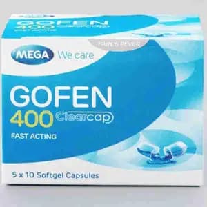 Ibuprofen 400mg Softgels - Gofen - Ucare Pharmacy
