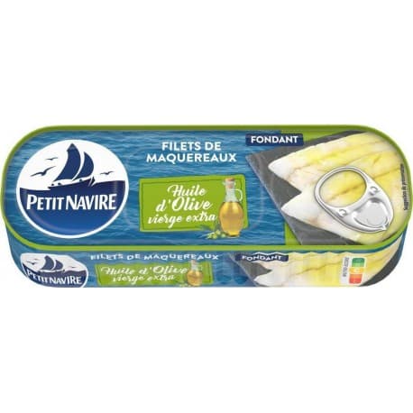 Mackerel Fillet in Extra Virgin Olive Oil - Petit Navire