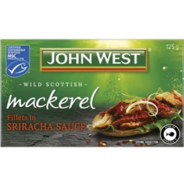 Mackerel Fillet in Sriracha Sauce