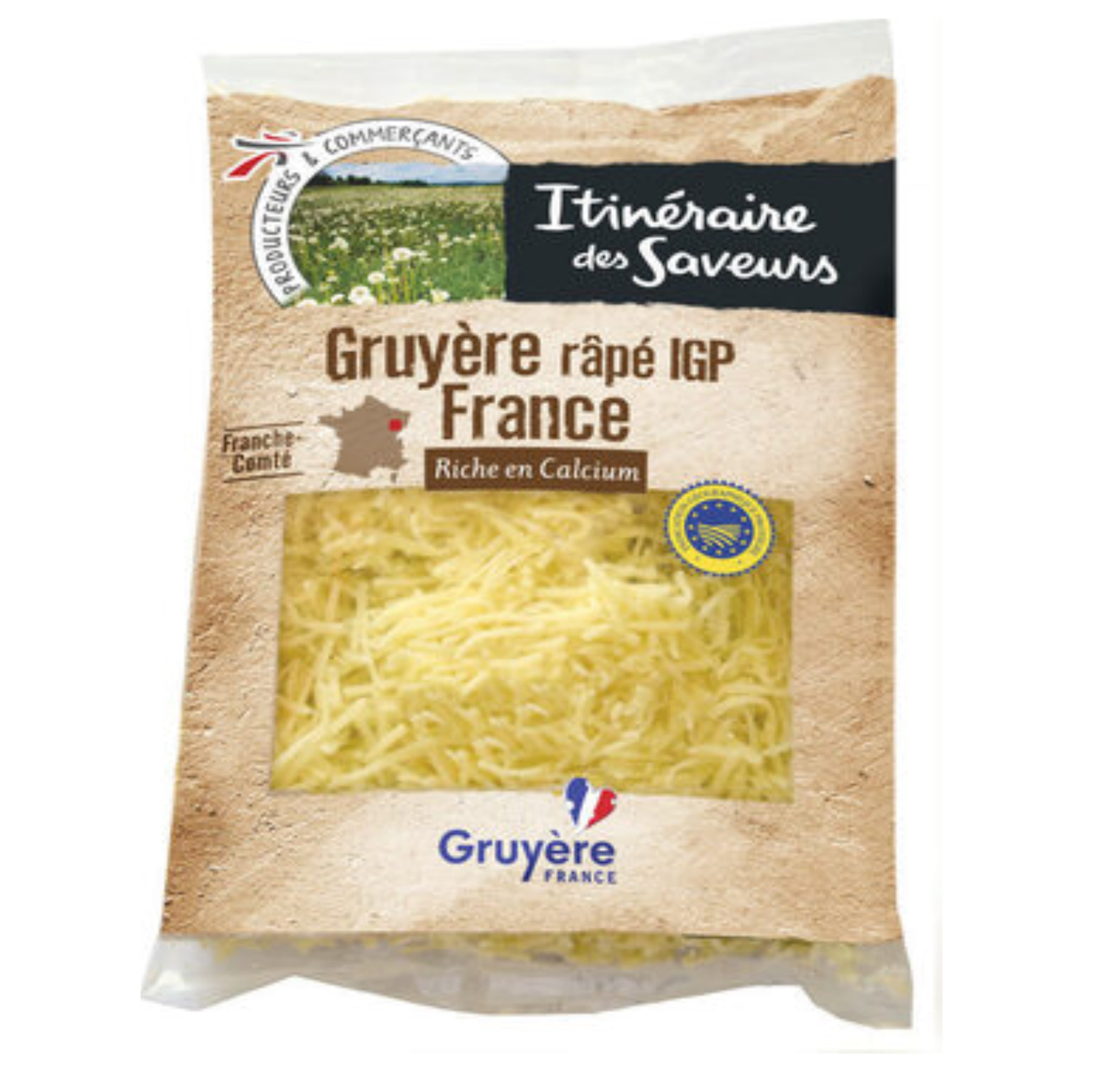 Gruyere IGP France Shredded