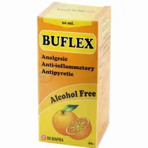 Ibuprofen 100mg/5ml Syrup for Kid - Buflex - Ucare Pharmacy