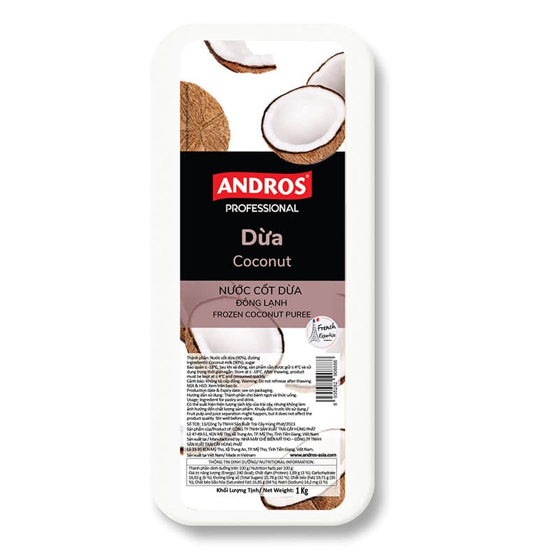 Coconut Puree - Andros