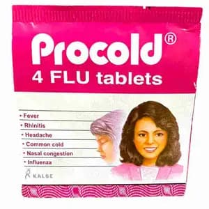 Procold 4 flu Tablets - Ucare Pharmacy