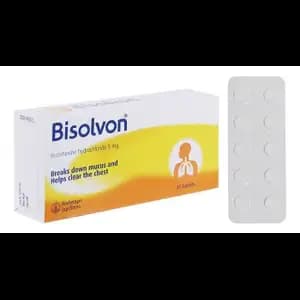 Phlegm Cough Bromhexine 8mg Tablets - Bisolvon - Ucare Pharmacy