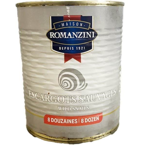 Wild Snail Meat in Tin - Romanzini