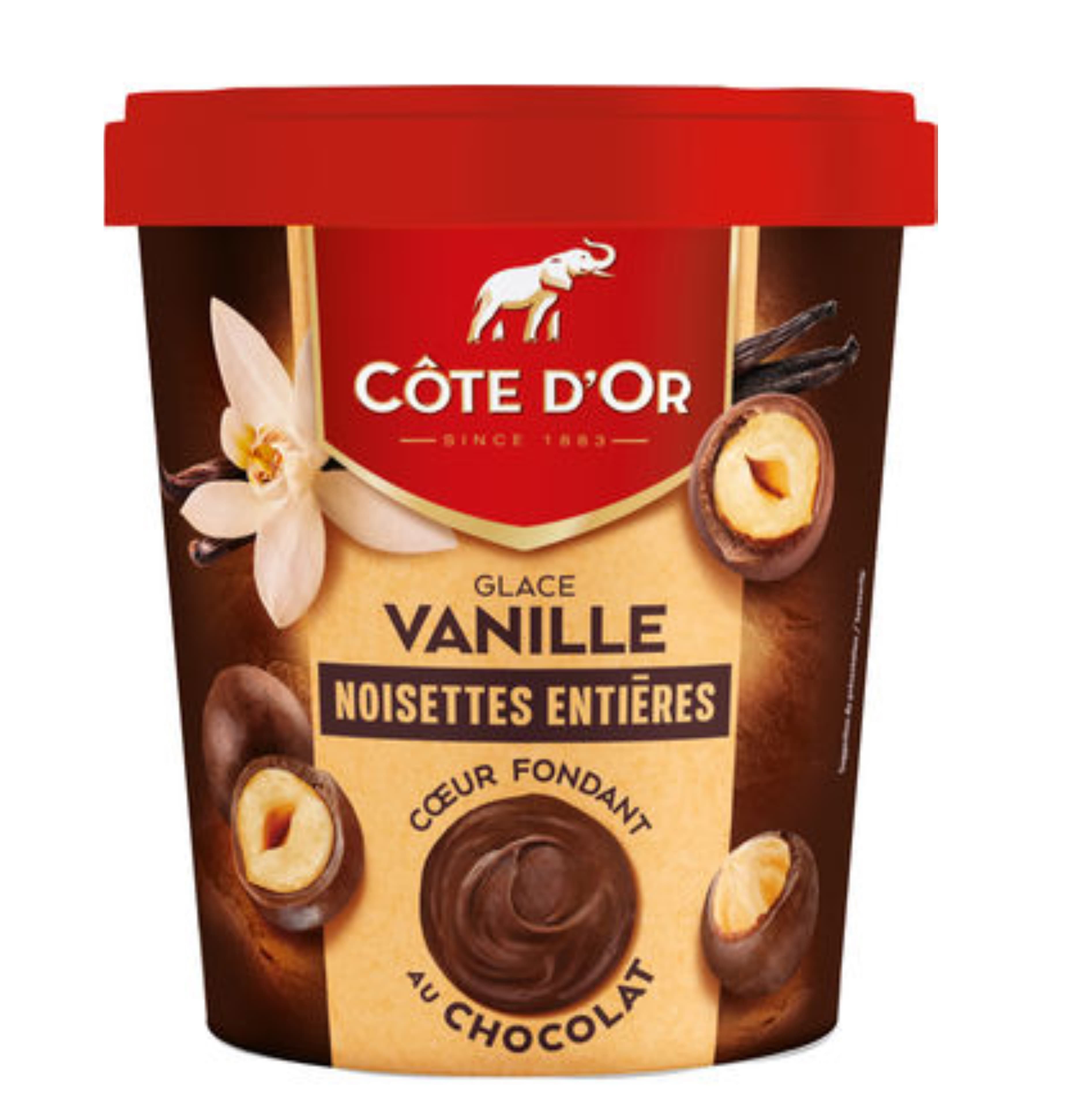 Whole Hazelnuts Vanilla - Côte D'or