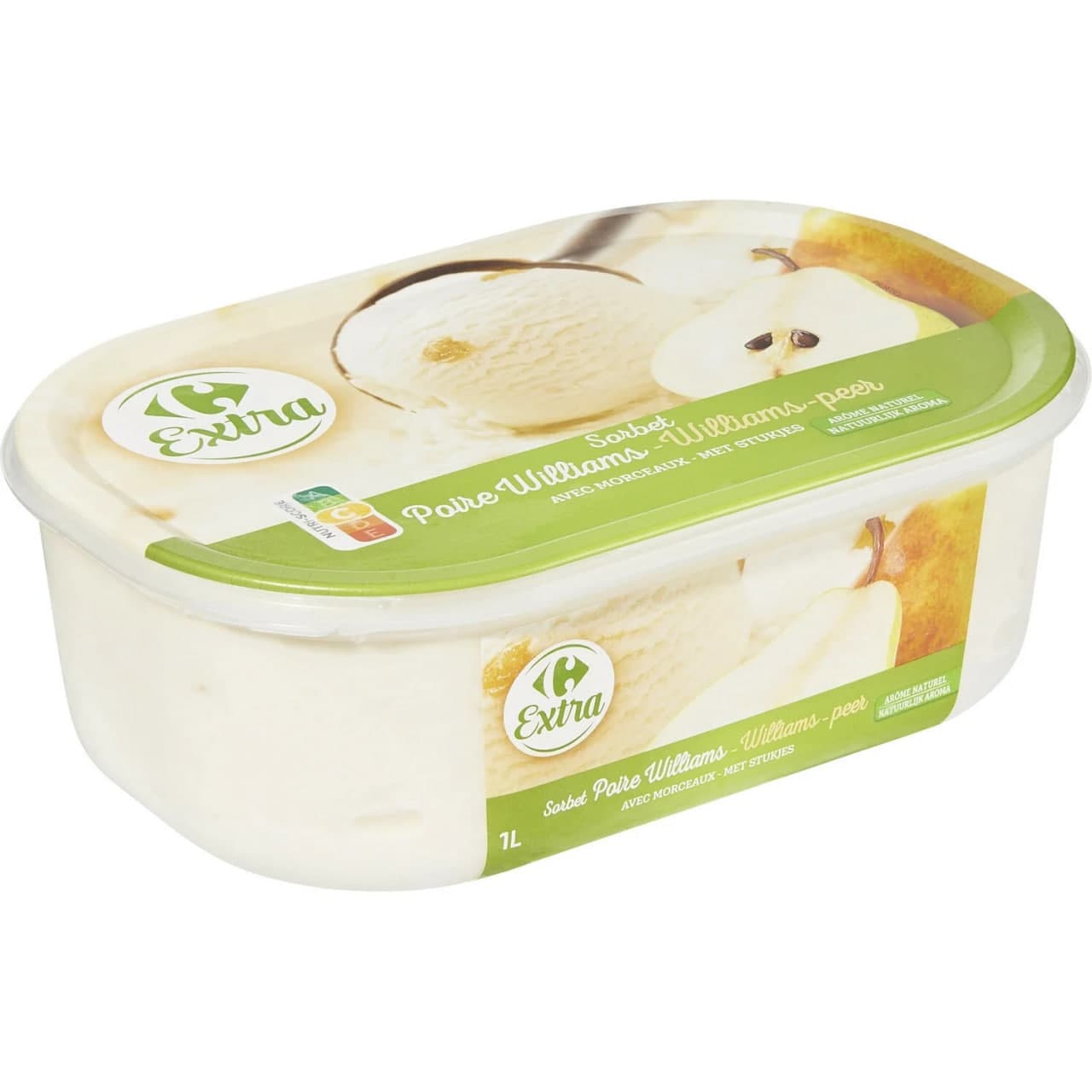 Williams Pear Sorbet Ice Cream