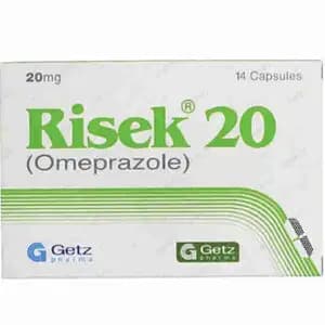 Omeprazole 20mg Capsules - Risek - Ucare Pharmacy