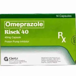 Omeprazole 40mg Capsules  - Risek - Ucare Pharmacy