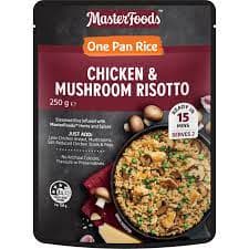 One Pan Rice Chicken & Mushroom Risotto - Masterfoods