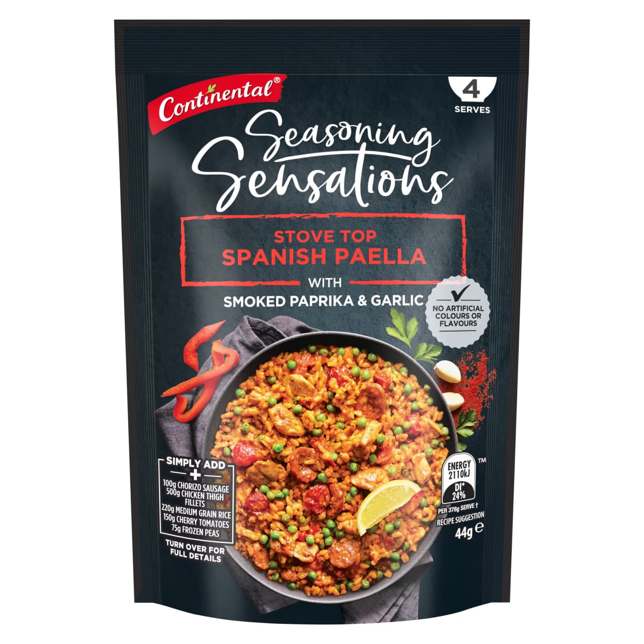 Stove Top Spanish Paella - Continental