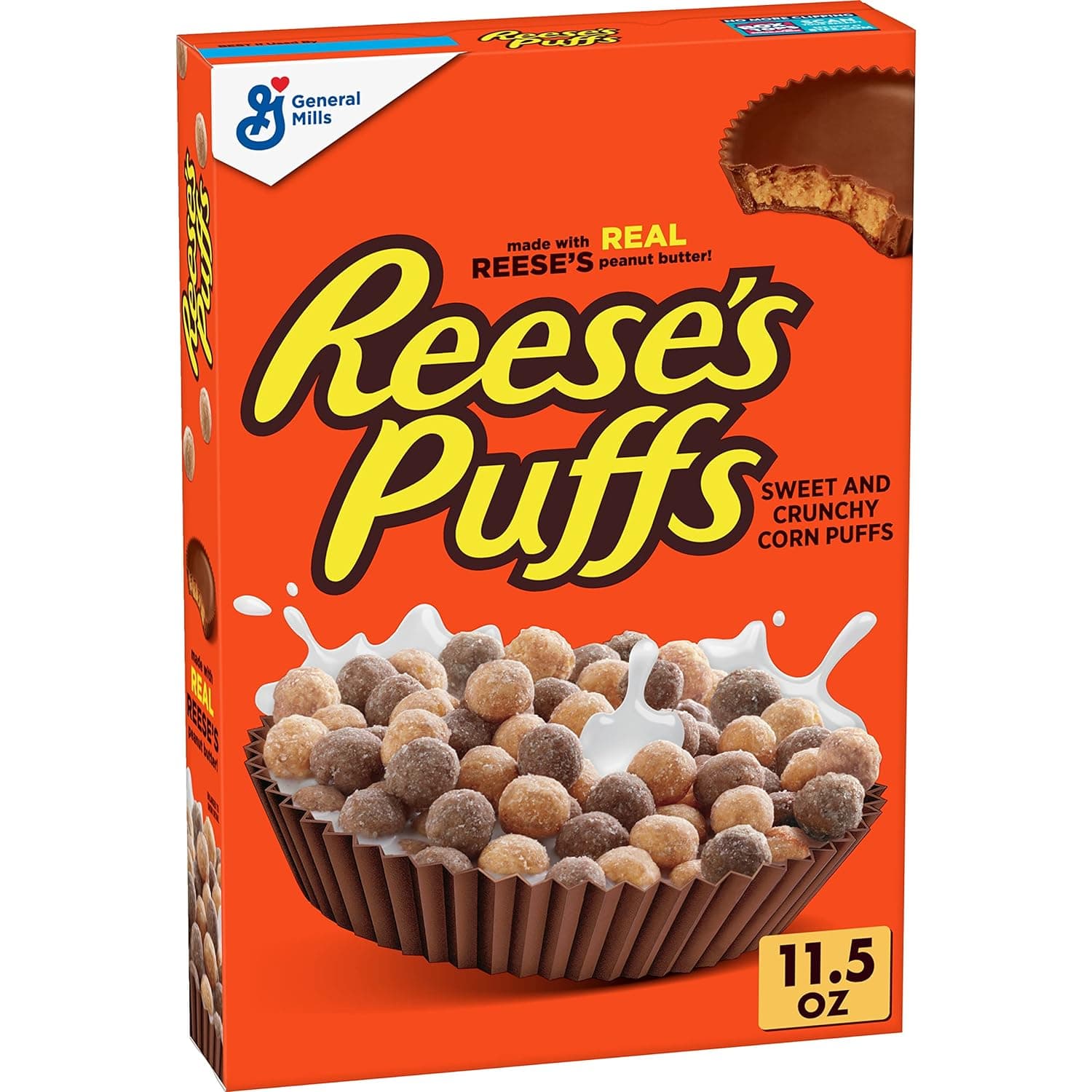 Sweet & Crunchy Corn Puffs - Reese's Puffs