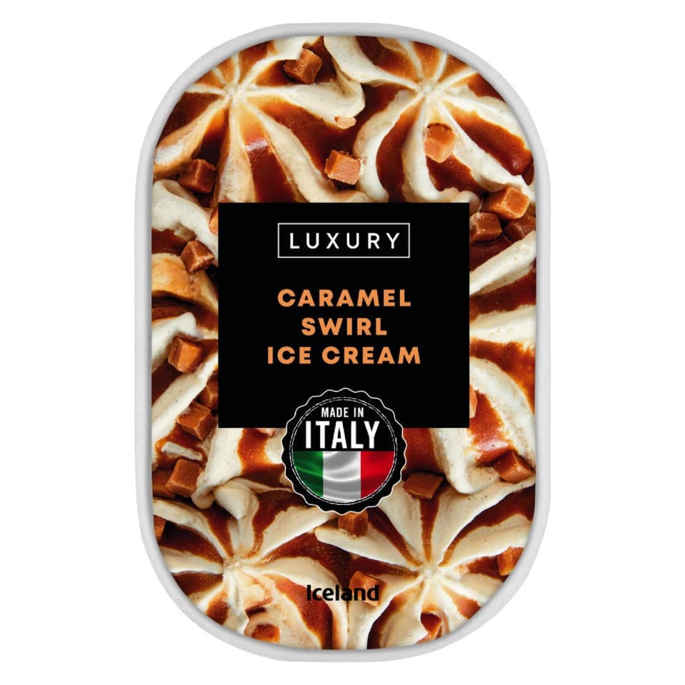 Caramel Swirl Ice Cream - Iceland