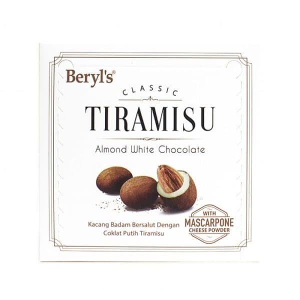 Classic Tiramisu Almond White Chocolate