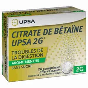 Citrate De Betaine Lemon Effervescent Tablets - Upsa - Ucare Pharmacy