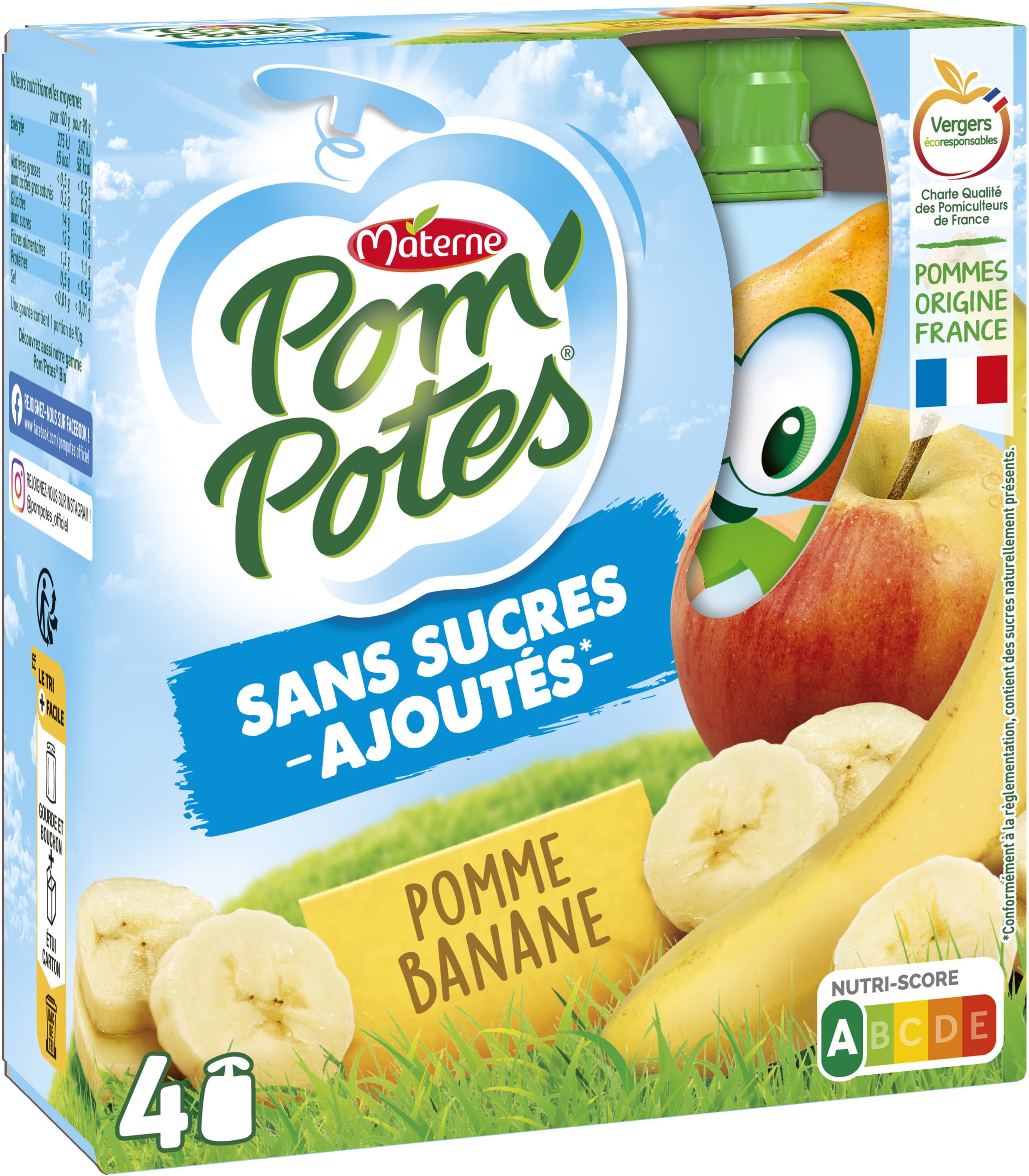 Apple Banana No Sugar Added