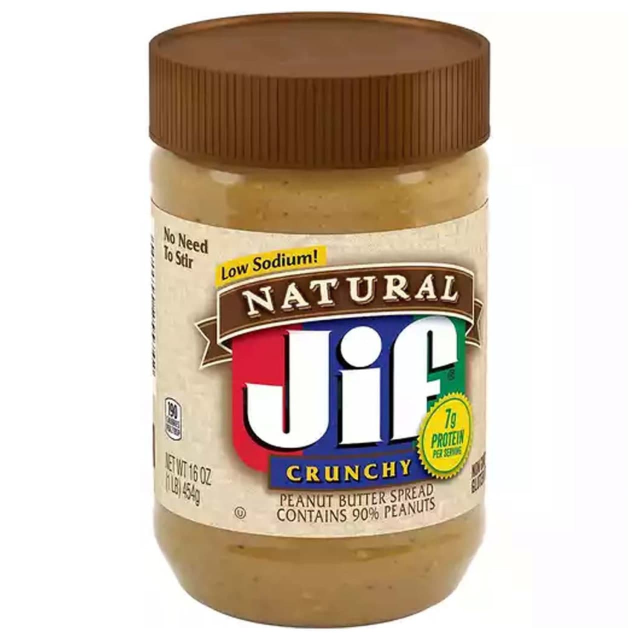 Crunchy Peanut Butter Spread Low Sodium