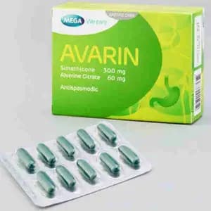 Alverrine & Simethicone Capsules - Mega - Ucare Pharmacy