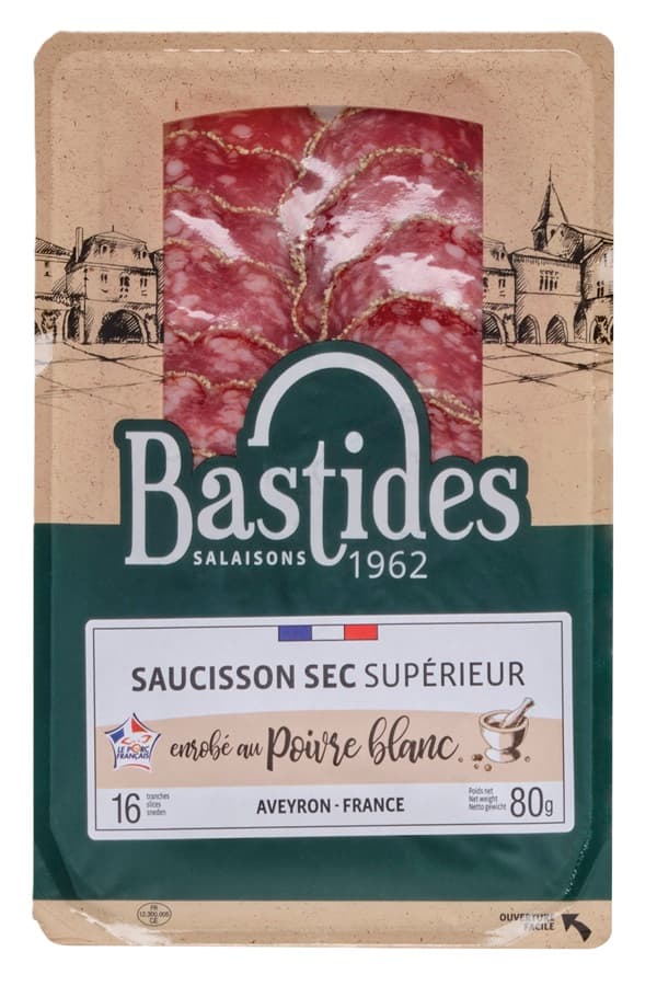 Dry Sausage with White Pepper