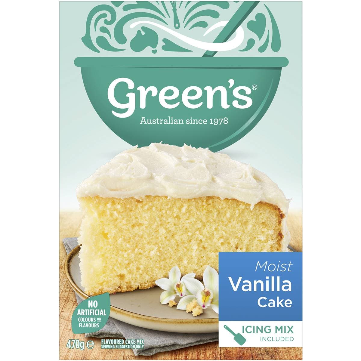 Vanilla Cake - Green's 1