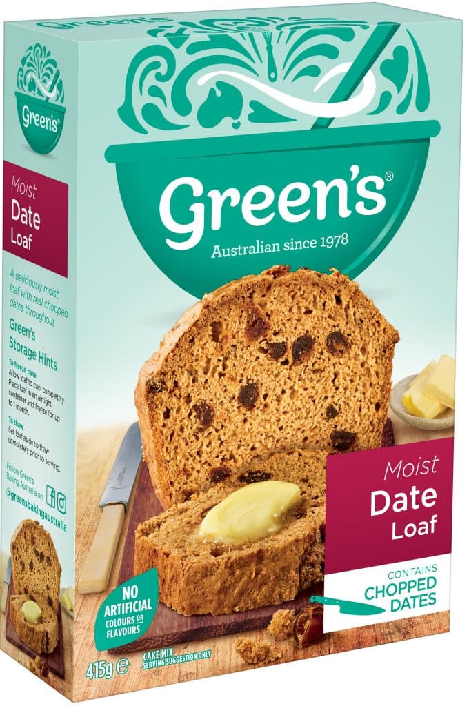 Moist Date Loaf - Green's