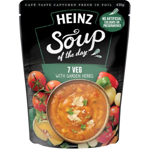 7 Vegetable with Garden Herbs Soup