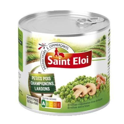 ផ្សិតលាយសណ្ដែកខៀវ កំប៉ុង- Saint Eloi