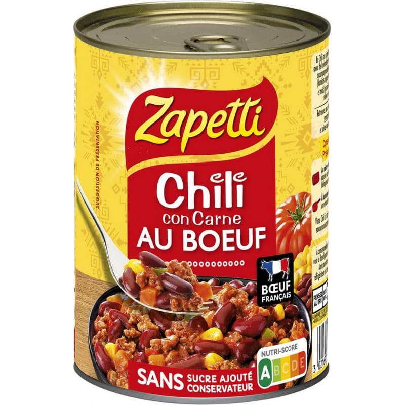 Chili with Beef Carne