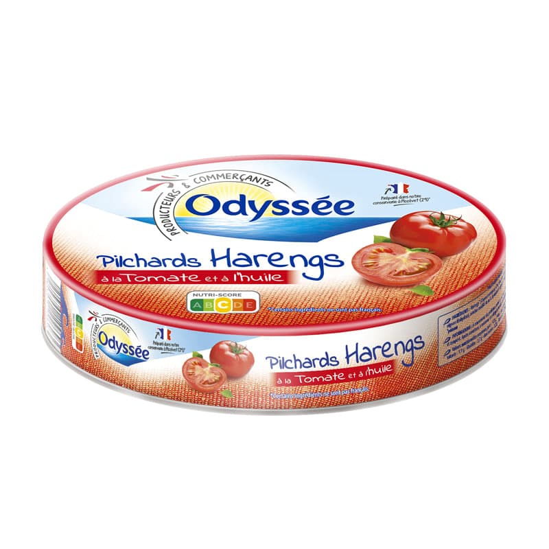 Pilchards Herings in Tomatoes and Oil - Odyssée