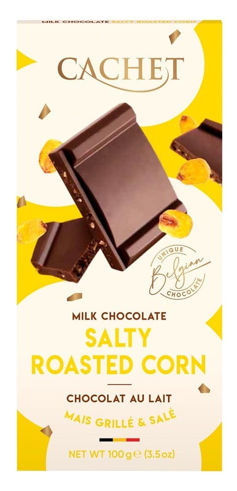 Milk Chocolate with Salty Roasted Corn