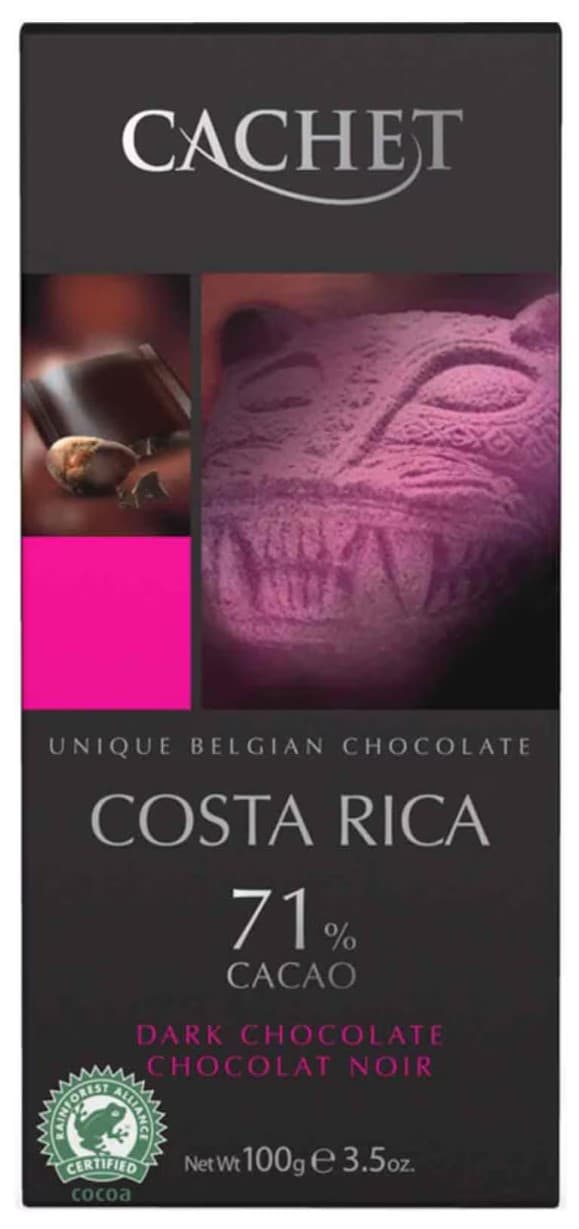Costa Rica Extra Dark Chocolate 71% Cacao - Cachet