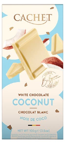 White Chocolate with Coconut - Cachet