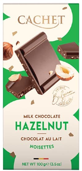 Milk Chocolate with Hazelnut - Cachet
