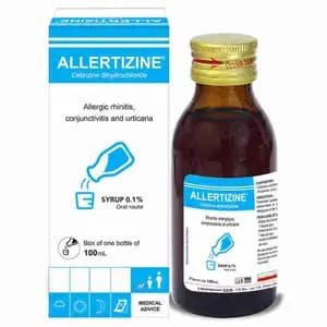 Cetirizine Dihydrochloride 0.1% Syrup - Allertizine - Ucare Pharmacy
