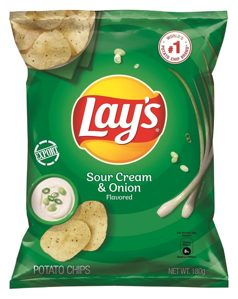 Sour Cream & Onion Flavored Chips - Lay's