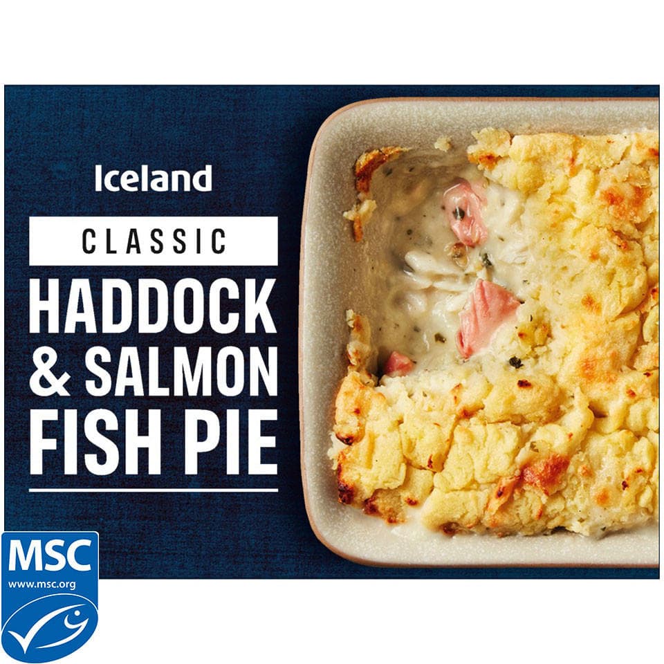 Classic Haddock & Salmon Fish Pie - Iceland